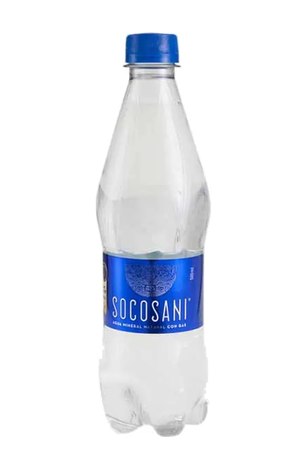 Agua Socosani con gas 500 ml, 500 ml
