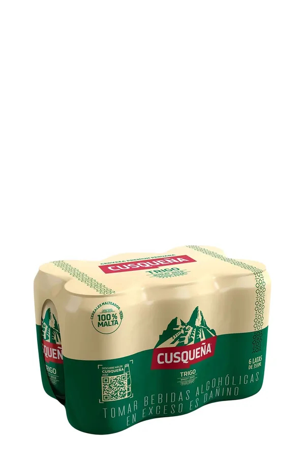 Cusqueña Trigo lata 355 ml × 6, 6 × 355 ml
