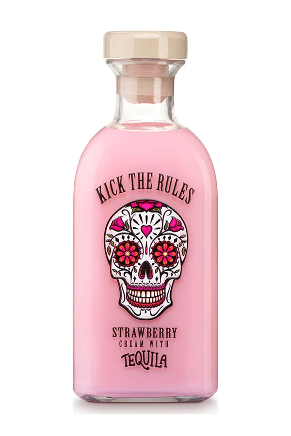 Kick the Rules Strawberry Cream con Tequila, 700 ml