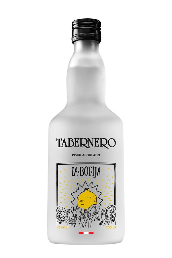 Pisco Tabernero La Botija Acholado, 700 ml