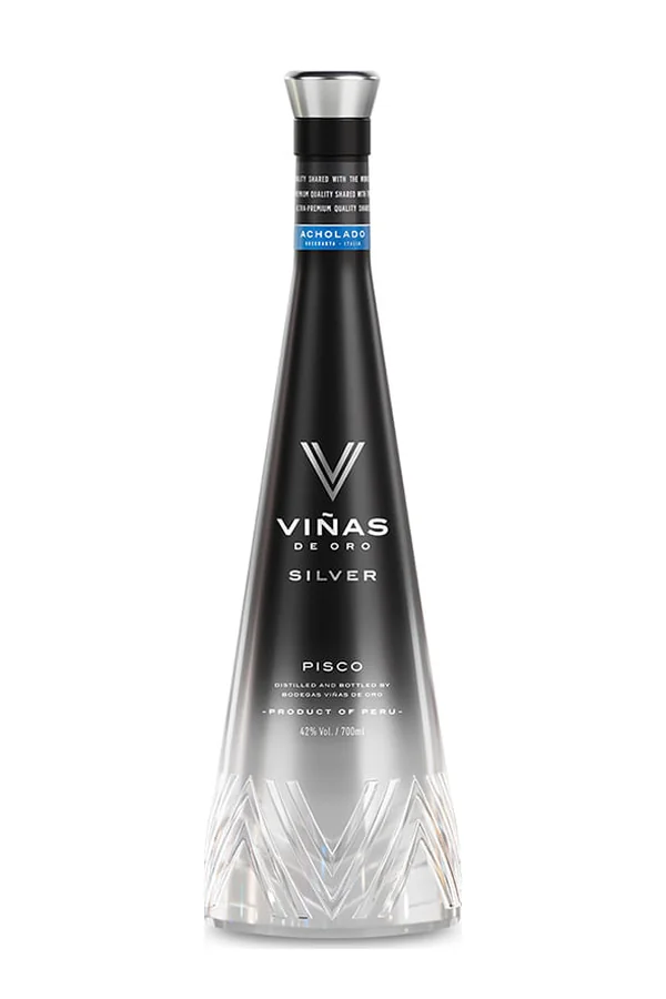 Pisco Viñas de Oro Silver, 700 ml