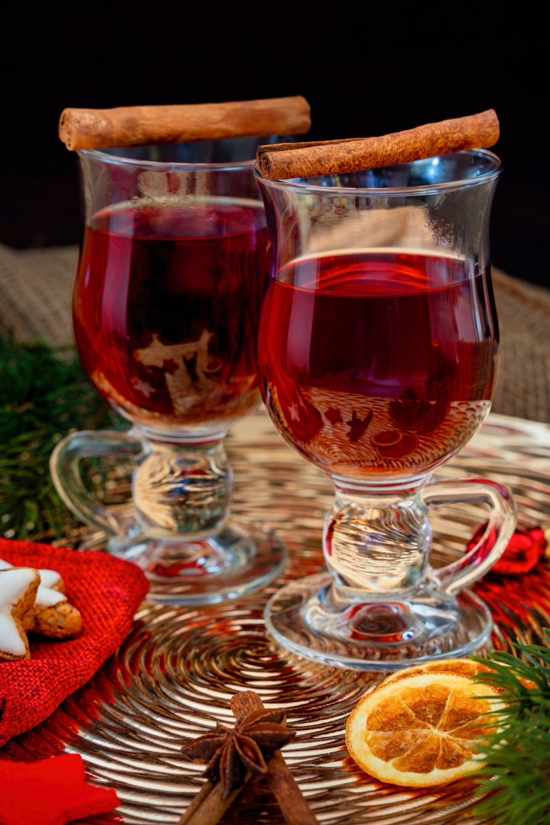 Vino caliente con especias